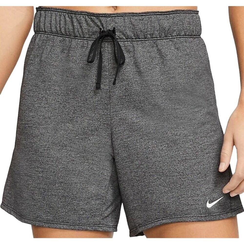 Nike Dri Fit Attack 2.0 TR 5 Training Shorts Drawstring Mid Rise Running Gray M